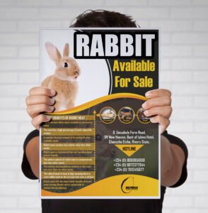 Basmala Rabbit Portrait Flier
